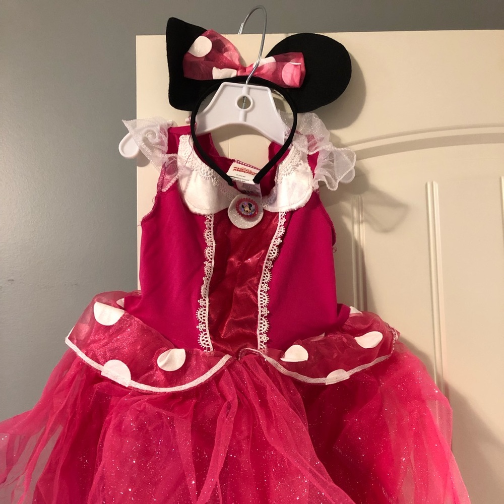 Minnie costume, comes with ears.,